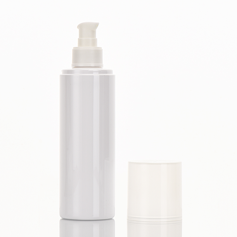 Custom Color 200ml PET Transparent Facial Toner Cosmetic Bottle with Cap