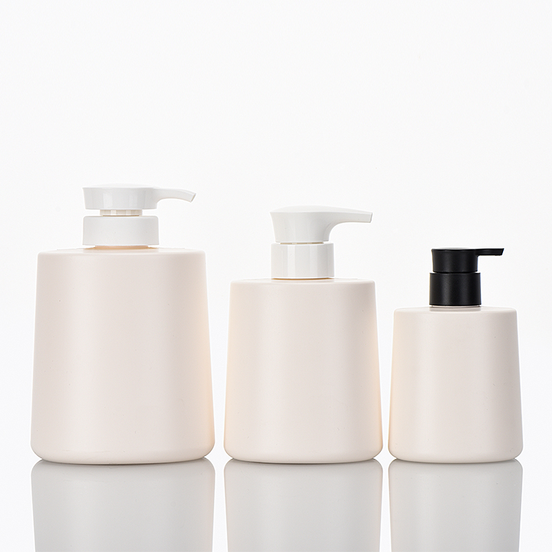 Cosmetic Plastic Fat HDPE Bottle 500ml Used For Washing Products