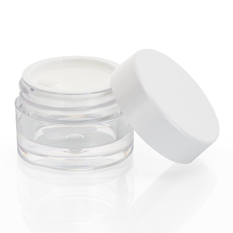 10g Empty Cosmetic Cream Container Plastic Pot Custom Logo Eye Face Jar